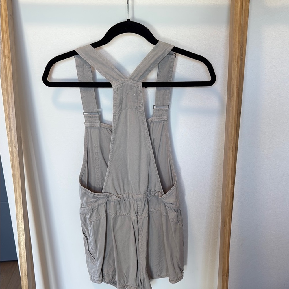 Gray Short Overalls - Picture 3 of 3